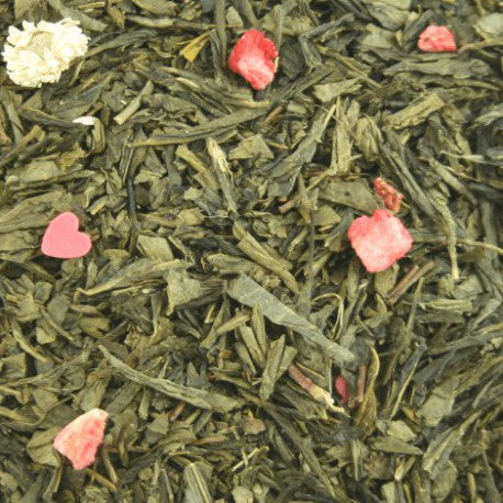 TÉ VERDE CAVA Y FRESAS